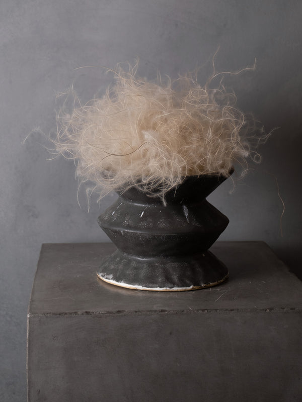 GISELLE HICKS MOTTLED BLACK ZIG ZAG