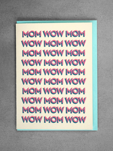 WOW MOM CARD