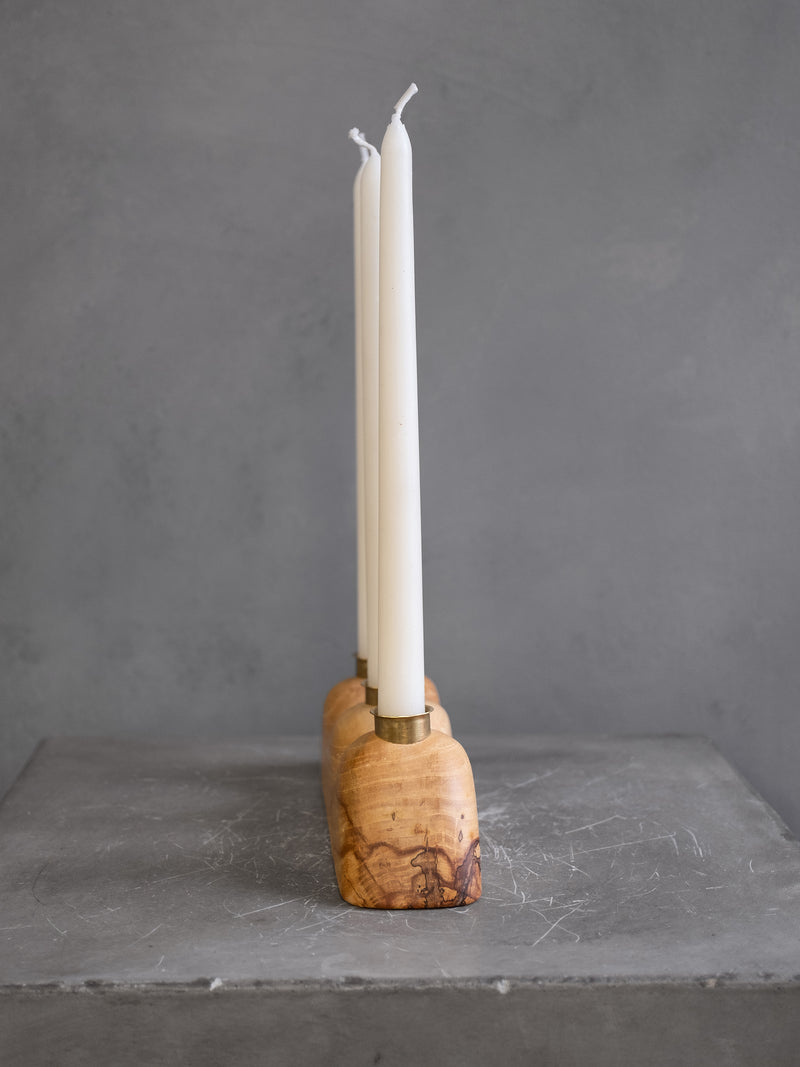 TRIPLE FLOW CANDLEHOLDER