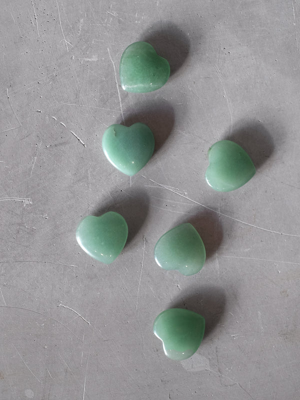 GREEN AVENTURINE HEART