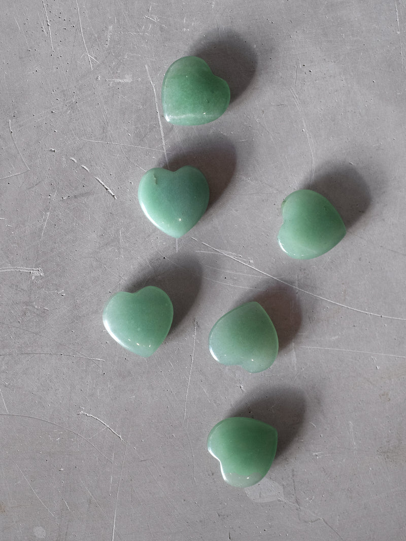 GREEN AVENTURINE HEART