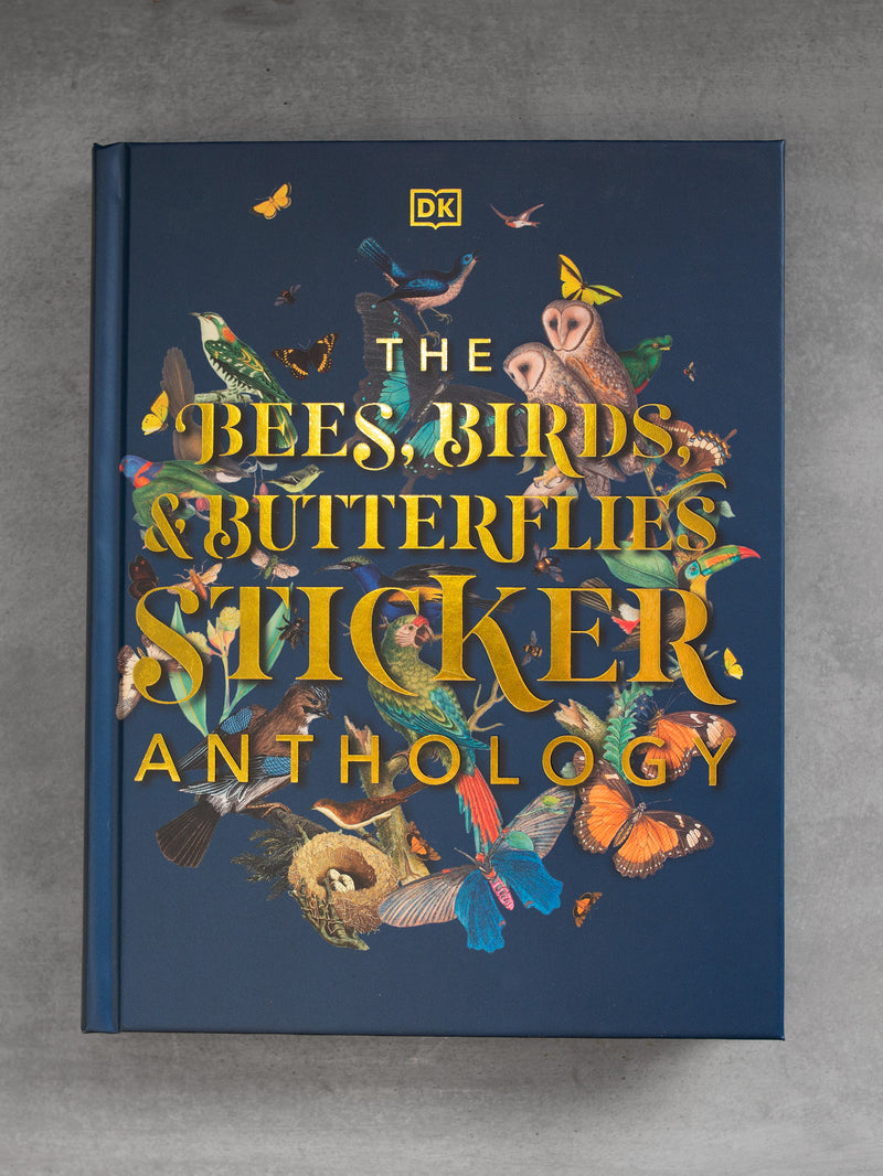 BIRDS, BEES, BUTTERFLIES STICKER ANTHOLOGY